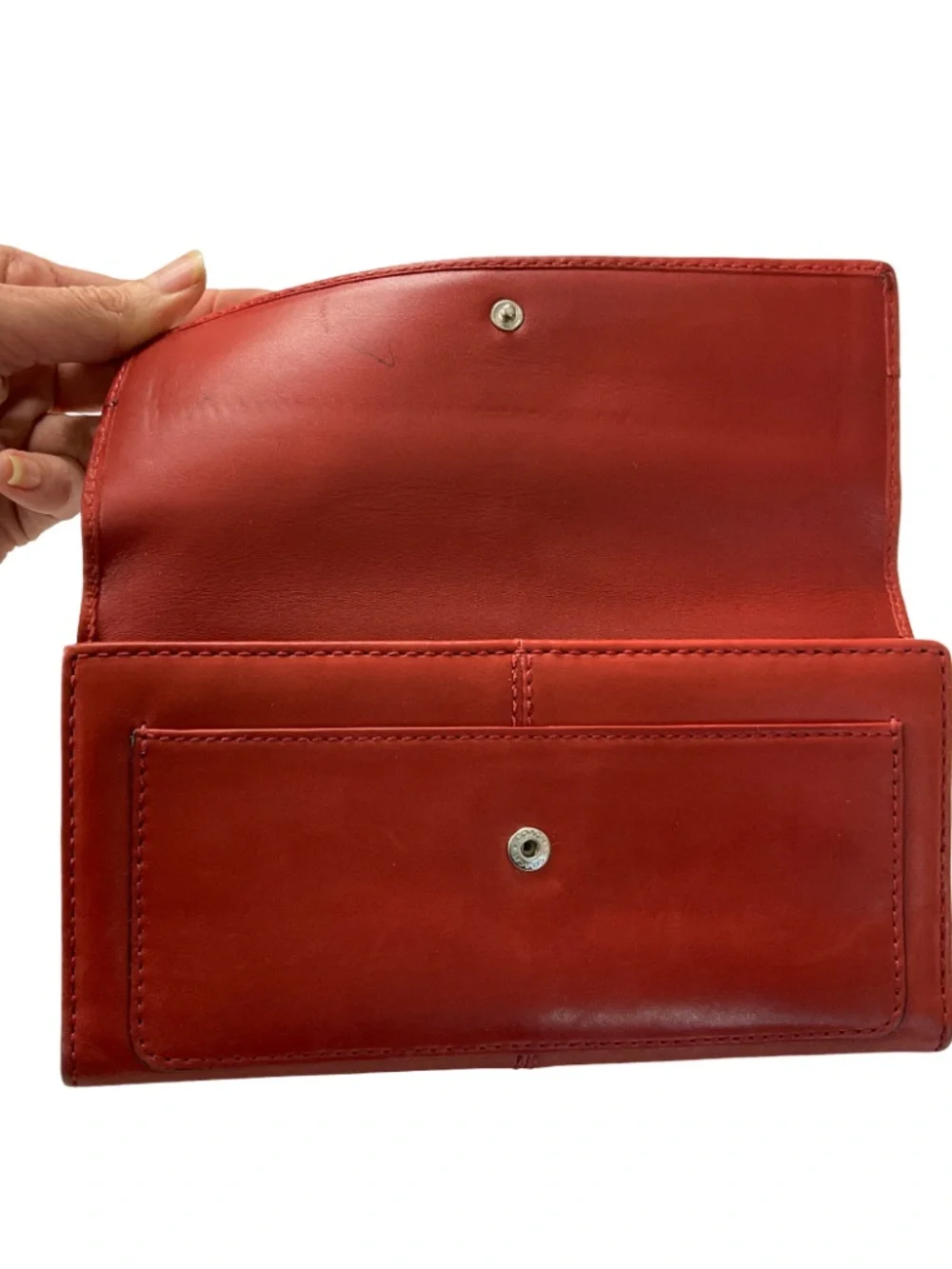 Coach Vtg Soho Pleated Leather Wallet